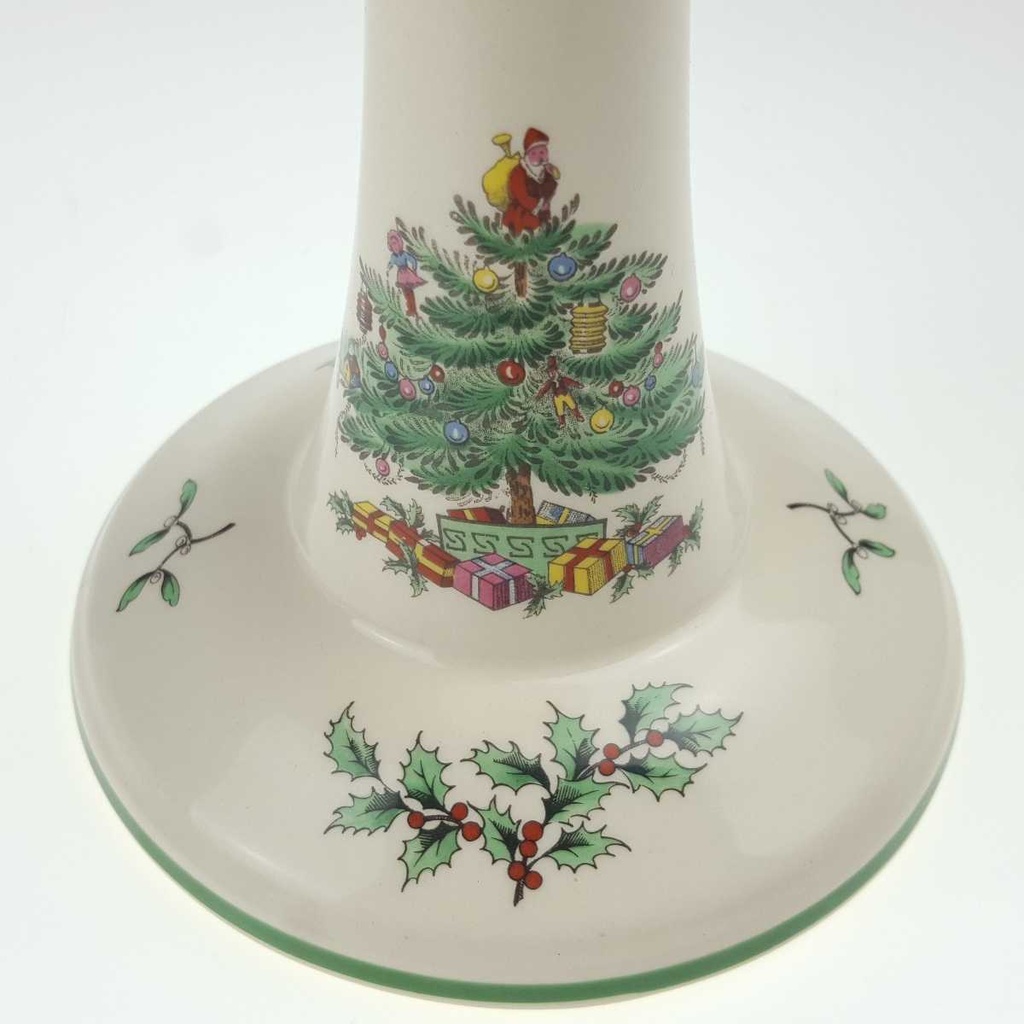 [458168595] Kerzenhalter Spode Christmas Tree Weihnachten gebraucht - sehr gut Bild 4