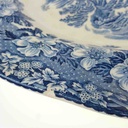 [458168597] Fleischplatte 35,6x28,5 cm Enoch Wedgwood Woodland Blau gebraucht - akzeptabel Bild 8