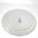 [458168597] Fleischplatte 35,6x28,5 cm Enoch Wedgwood Woodland Blau gebraucht - akzeptabel Bild 10