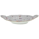 [458168598] Schale 30 cm Goldrand Blumendekor gebraucht - sehr gut Bild 2