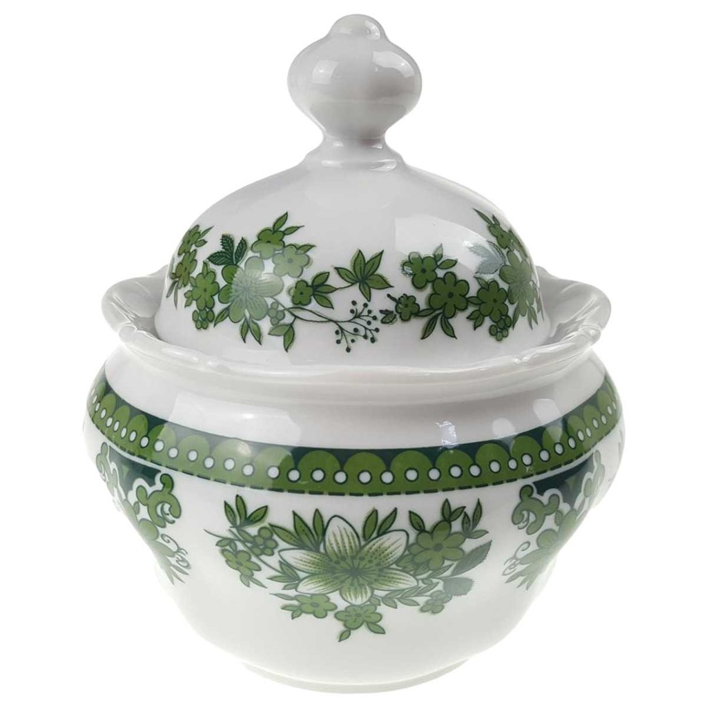 [458168599] Zuckerdose Seltmann Weiden Barock Hubertus Blumen Blumendekor gebraucht - sehr gut Bild 2