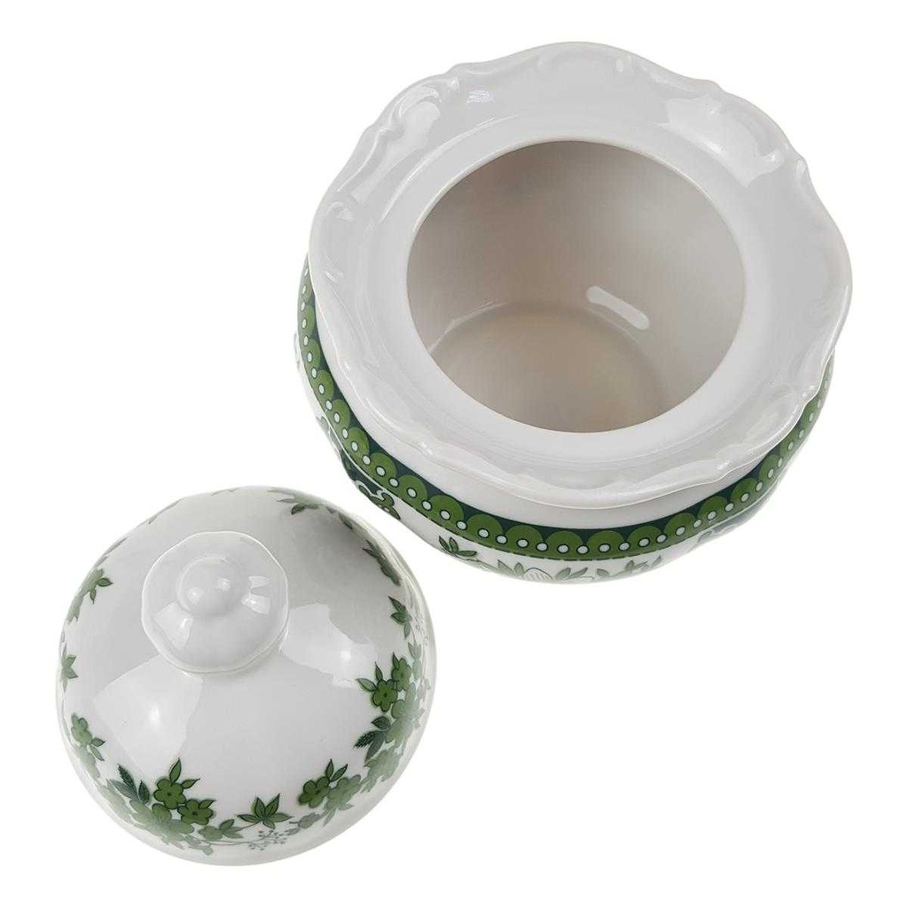 [458168599] Zuckerdose Seltmann Weiden Barock Hubertus Blumen Blumendekor gebraucht - sehr gut Bild 3