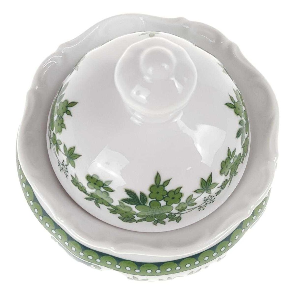 [458168599] Zuckerdose Seltmann Weiden Barock Hubertus Blumen Blumendekor gebraucht - sehr gut Bild 4