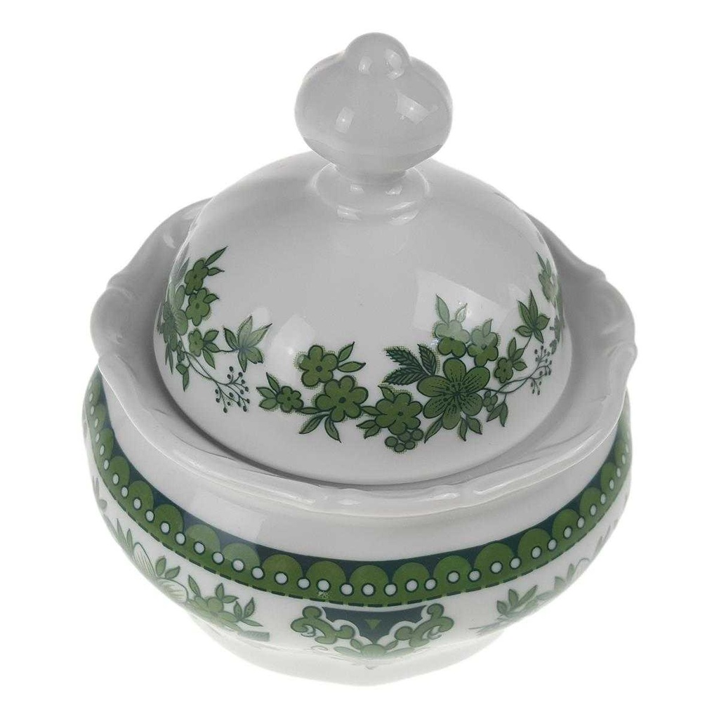 [458168599] Zuckerdose Seltmann Weiden Barock Hubertus Blumen Blumendekor gebraucht - sehr gut Bild 7