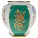 [458168600] Tischvase Vase 12,5 cm Bareuther Blumendekor Blumen gebraucht - gut Bild 2