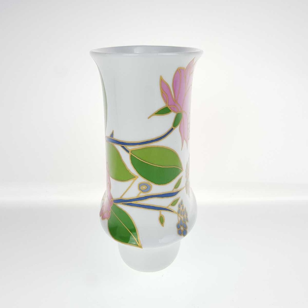 [458168601] Tischvase Vase 13,8 cm Rosenthal Blumendekor gebraucht - sehr gut Bild 4