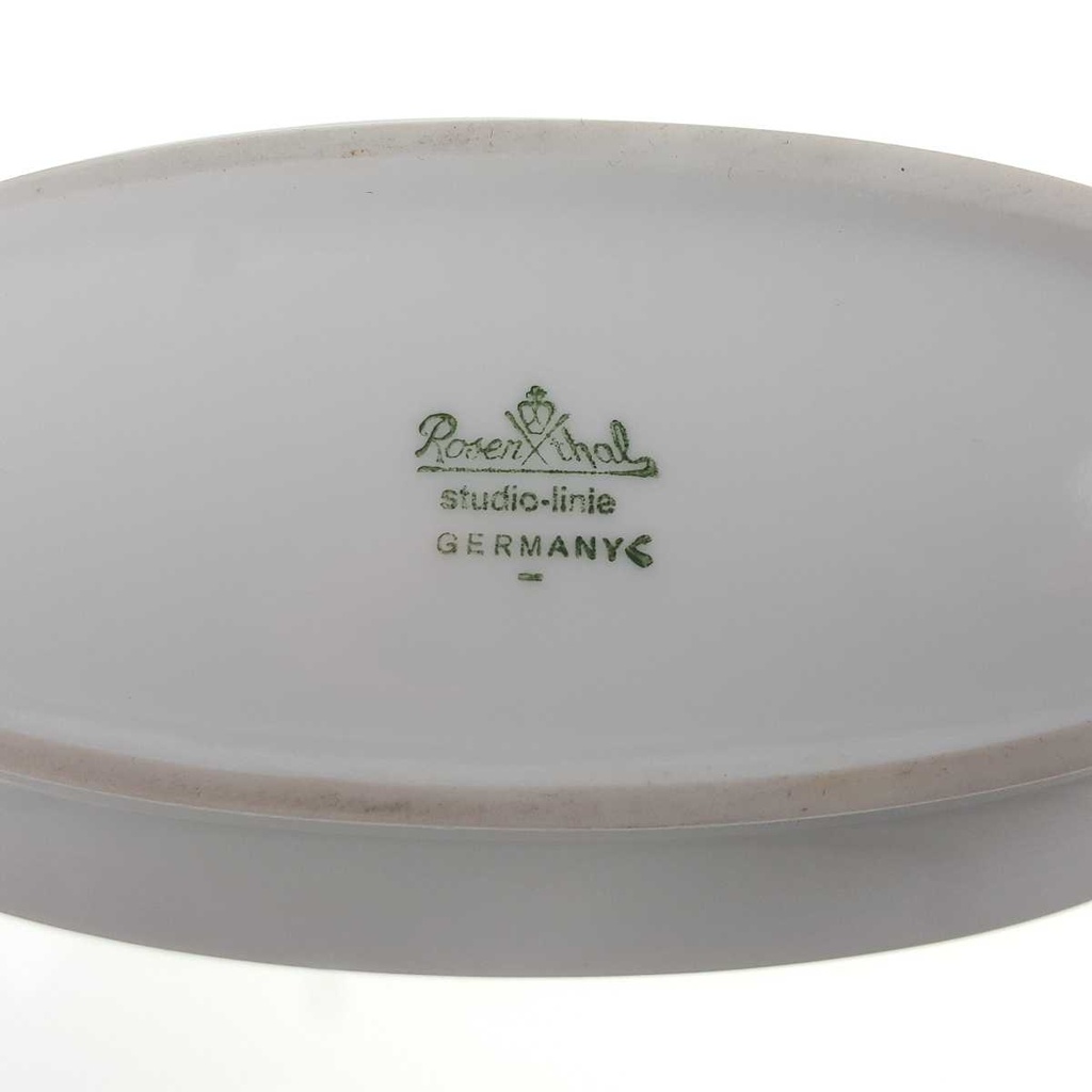 [458168601] Tischvase Vase 13,8 cm Rosenthal Blumendekor gebraucht - sehr gut Bild 7
