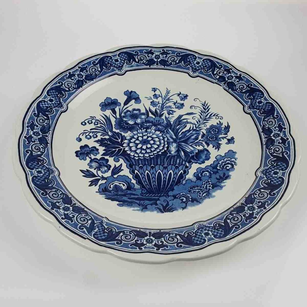 [458168602] Wandteller Royal Sphinx Maastricht Delfts Blumendekor Blumen gebraucht - gut Bild 3