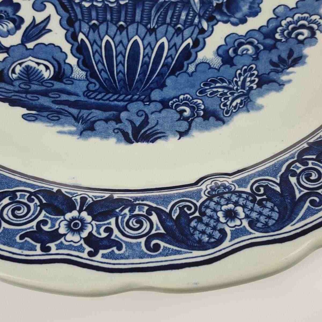 [458168602] Wandteller Royal Sphinx Maastricht Delfts Blumendekor Blumen gebraucht - gut Bild 4
