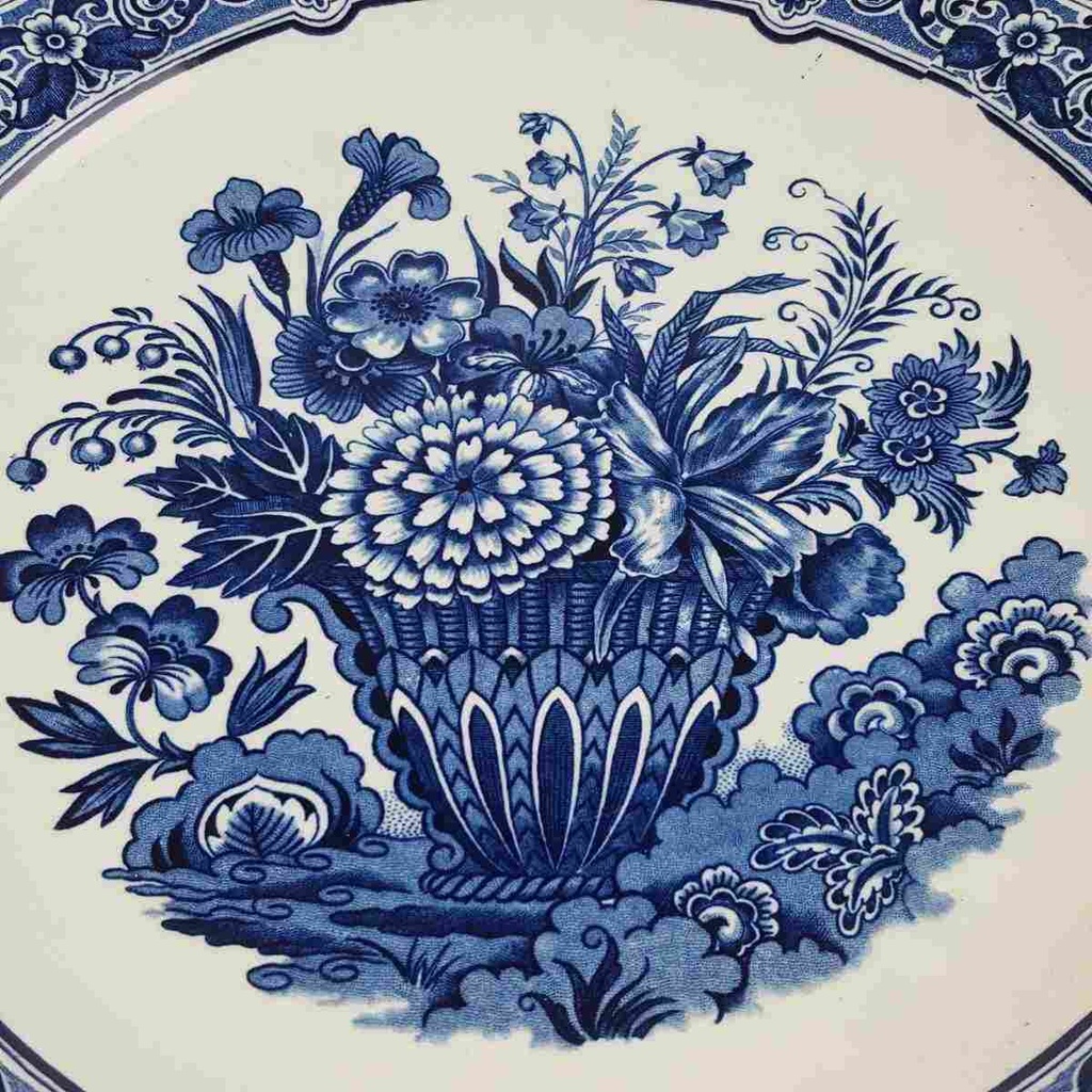 [458168602] Wandteller Royal Sphinx Maastricht Delfts Blumendekor Blumen gebraucht - gut Bild 5