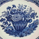 [458168602] Wandteller Royal Sphinx Maastricht Delfts Blumendekor Blumen gebraucht - gut Bild 5