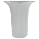 [458168609] Vase Blumenvase 18,5 cm Arzberg Weiß gebraucht - gut Bild 2
