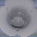 [458168609] Vase Blumenvase 18,5 cm Arzberg Weiß gebraucht - gut Bild 4