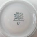 [458168618] Untertasse für Mokka 11,8 cm Schlottenhof braun Rokoko Gold gebraucht - gut Bild 4