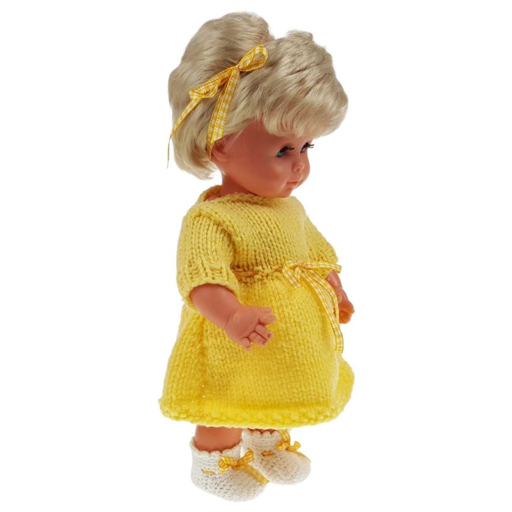 [458168623] Puppe Spielpuppe ohne OVP Arme, Beine und Kopf beweglich 35 cm Götz gebraucht - gut Bild 2