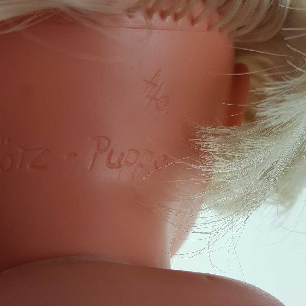 [458168623] Puppe Spielpuppe ohne OVP Arme, Beine und Kopf beweglich 35 cm Götz gebraucht - gut Bild 10