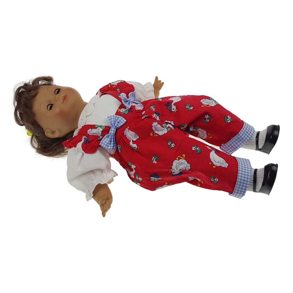 [458168625] Weichkörper Puppe 44 cm Stoffkörper Schlafaugen ohne Ständer Bild 4