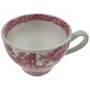 [458168631] Kaffeetasse 0,2 L J & G Meakin England Haddon Hall Rot Historismus gebraucht - gut Bild 3