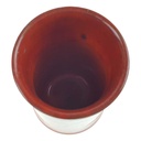 [458168634] Tischvase 12,8 cm Rosenthal Orange Rot gebraucht - sehr gut Bild 3