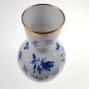 [458168635] Vase Blumenvase 18 cm PMR Jaeger & Co Blaue Blumen gebraucht - gut Bild 3