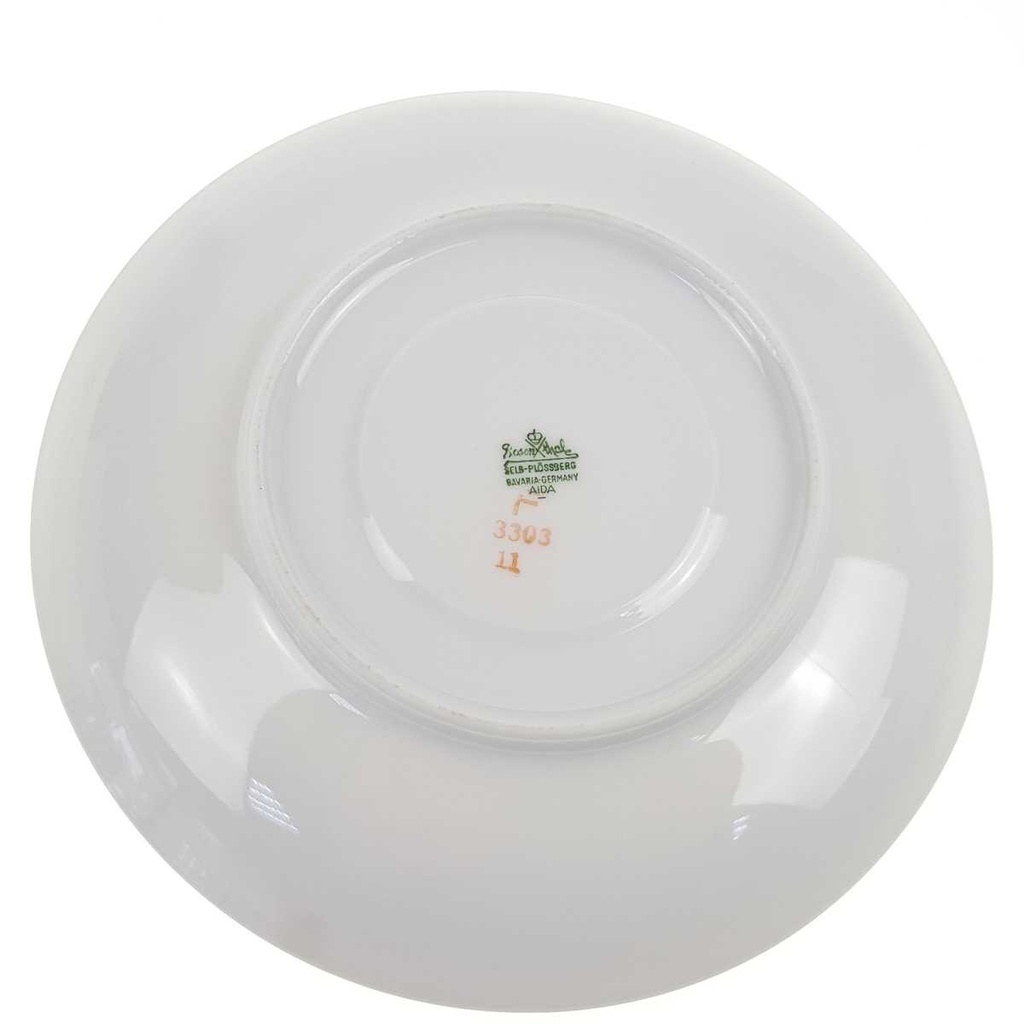 [458168636] Gedeck Sammelgedeck Goldrand 3tlg Rosenthal Weiß gebraucht - gut Bild 5