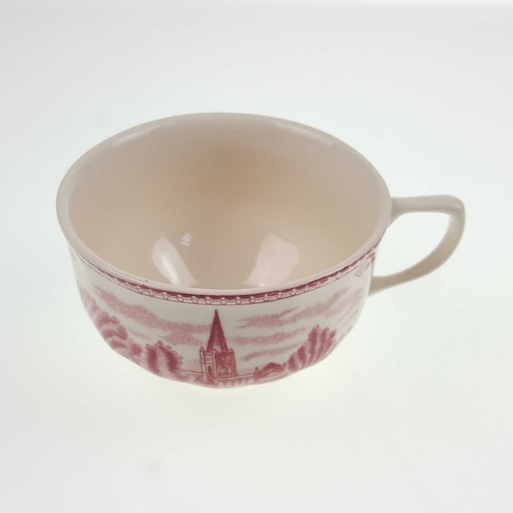 [458168639] Teetasse Tasse Johnson Bros Old Britain Castles Rot gebraucht - sehr gut Bild 4