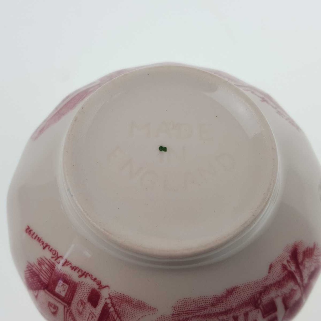 [458168639] Teetasse Tasse Johnson Bros Old Britain Castles Rot gebraucht - sehr gut Bild 6