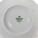 [458168649] Untertasse für Kaffee 14,5 cm Mitterteich Weiß Wellenrand gebraucht - sehr gut Bild 3