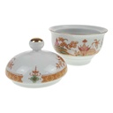 [458168650] Zuckerdose 10,3 cm Graf von Henneberg Dekor Japan gebraucht - gut Bild 3
