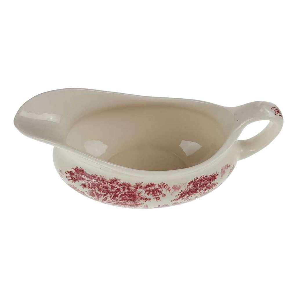 [458168655] Sauciere 21x10,3 cm English Ironstone Tableware (EIT) Rot gebraucht - sehr gut Bild 3