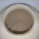 [458168664] Vase Goldrand ohne Deckel 25 cm Seltmann Vohenstrauß Blumendekor gebraucht - gut Bild 6