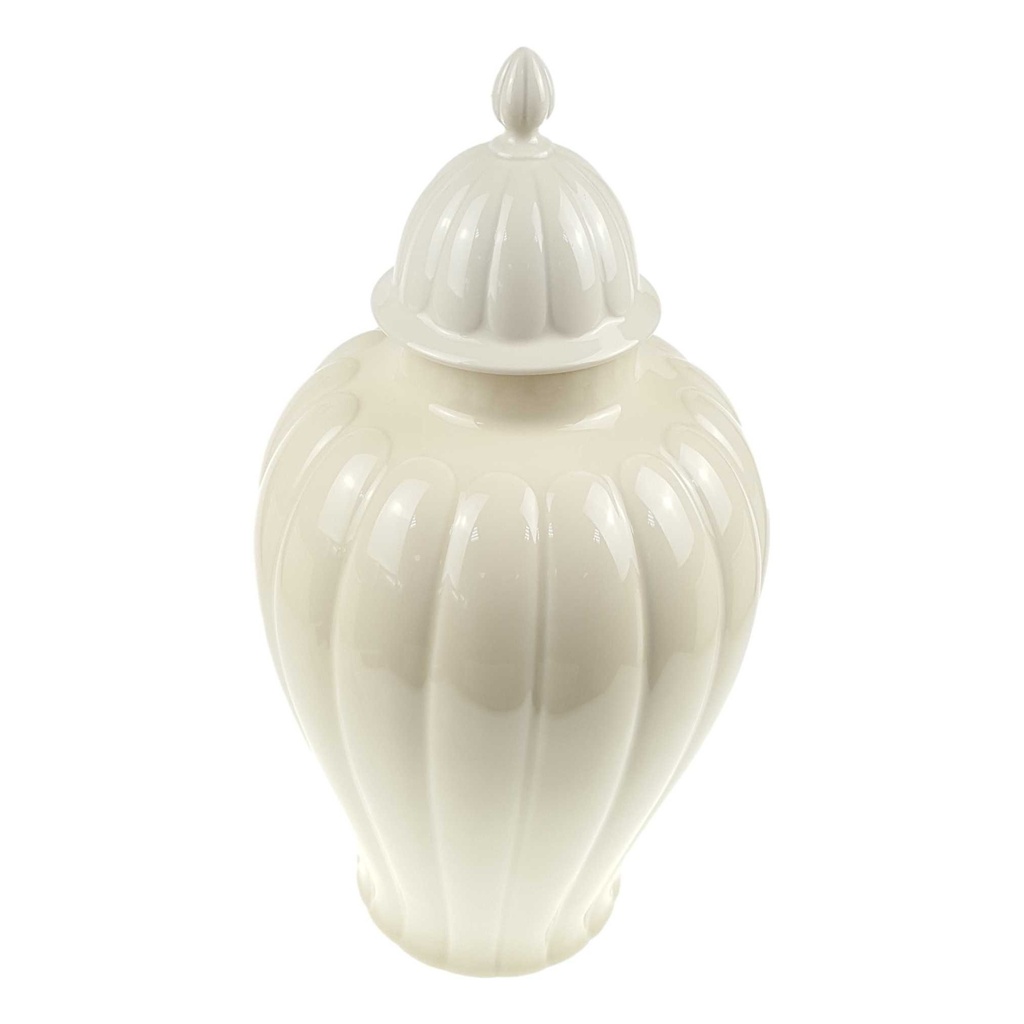 [458168667] Deckelvase 46 cm Thomas Porzellan Elfenbein Beige gebraucht - sehr gut Bild 4