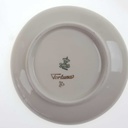 [2119301] 6er Set Untersetzer Golddekor 10,4 cm Kaiser Porzellan Alka Kunst Fortuna Blumen gebraucht - gut Bild 3
