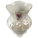 [45816871] Vase Blumenvase Golddekor 16 cm Schaller Elfenbein Beige gebraucht - gut Bild 2