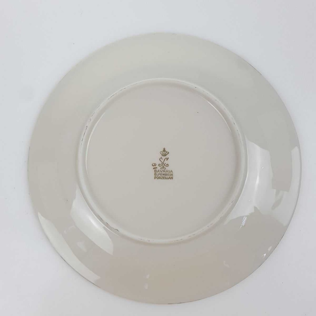 [458168731] Sammelgedeck Golddekor Bavaria 3tlg Schaller gebraucht - gut Bild 5