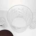 [458168735] Bowle mit 3 Bechern 5tlg 22,4 cm Spiegelau gebraucht - gut Bild 4