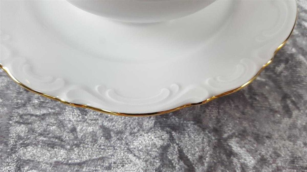 [45816875] Sauciere Goldrand Mitterteich Weiß gebraucht - sehr gut Bild 4