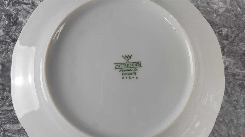 [45816875] Sauciere Goldrand Mitterteich Weiß gebraucht - sehr gut Bild 6