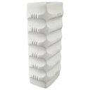 [45816876] Vase 16,5 cm Königl. pr. Tettau Weiß gebraucht - akzeptabel Bild 2