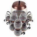 [458168762] Bowle 7tlg 5,5 L Craquele Glas gebraucht - gut Bild 2