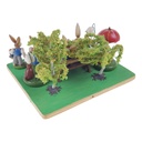 [458168764] Osterdeko Holz Hasen lose Eier Bild 4