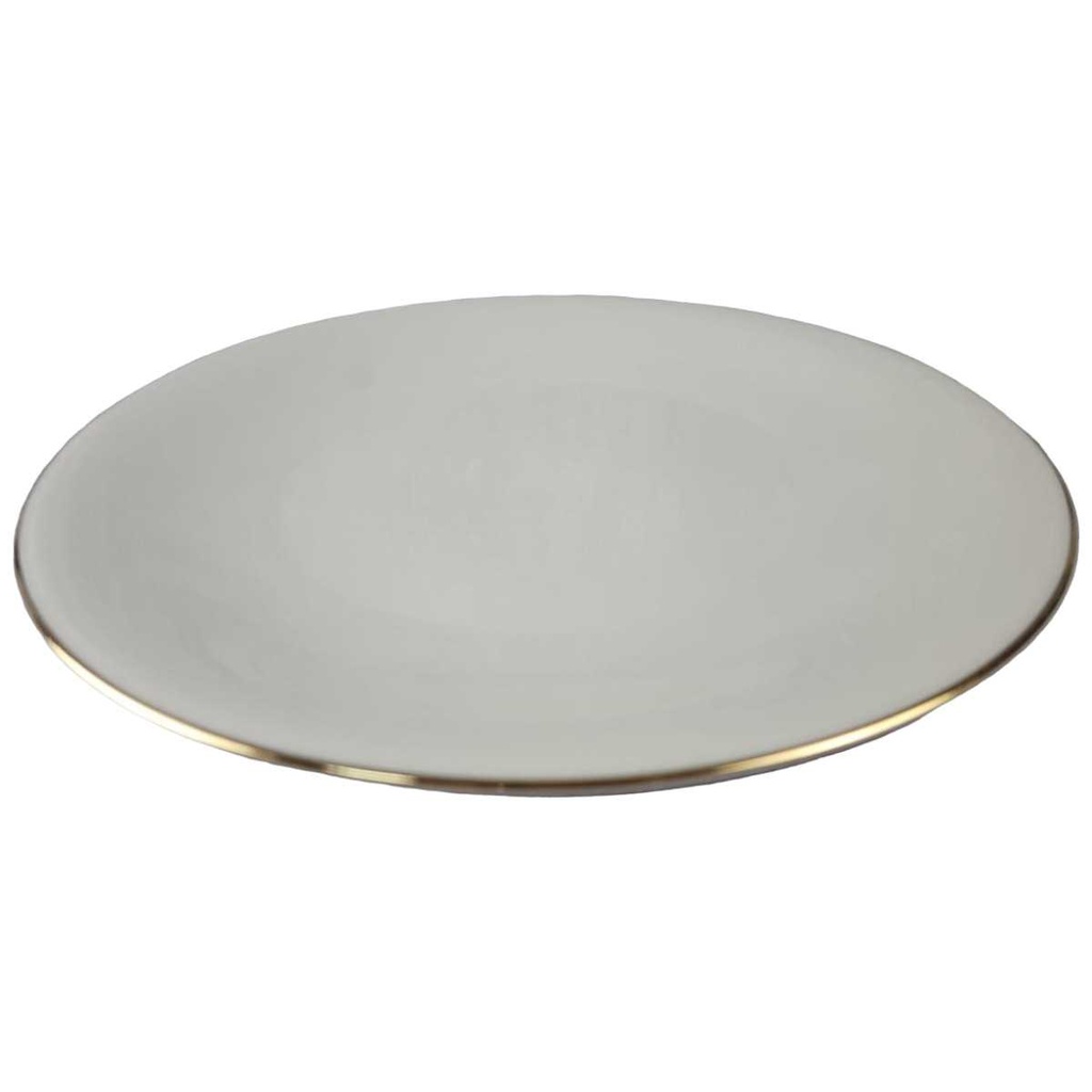 [45816877] Kuchenteller Dessertteller Goldrand Golddekor 19,7 cm Edelstein Bavaria 18238 Beige gebraucht - gut Bild 2