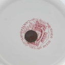[458168815] Etagere 3-stöckig Staffordshire Ironstone Canterbury River Scene Rot gebraucht - gut Bild 6