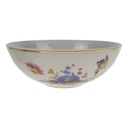 [458168833] Deckeldose Bonboniere Goldrand 10,5 cm Hutschenreuther elfenbein Blumendekor gebraucht - gut Bild 4