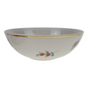[458168833] Deckeldose Bonboniere Goldrand 10,5 cm Hutschenreuther elfenbein Blumendekor gebraucht - gut Bild 5