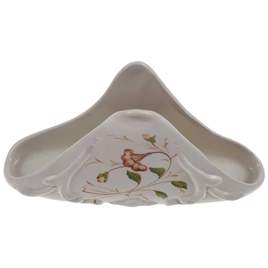[458168843] Serviettenhalter 11,7 cm Bassano Blumendekor gebraucht - gut Bild 2