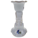 [458168881] Kerzenhalter für Stabkerzen Goldrand 13,7 cm Weimar Porzellan Blumendekor gebraucht - sehr gut Bild 2
