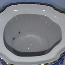 [458168911] Teekanne Goldrand 0,9 L Schaller Blaue Lilie Blumendekor Blumen gebraucht - gut Bild 7