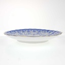 [458168920] Untertasse Goldrand Stempeln sind unterschiedlich 13,8 cm Schaller Blaue Lilie Blumendekor Blumen gebraucht - gut Bild 3