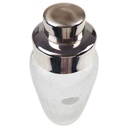 [458168939] Shaker mundgeblasen 20,2 cm Craquele Glas gebraucht - gut Bild 2